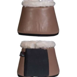 HKM Springschoenen Comfort Premium Fur Taupe