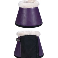 HKM Springschoenen Comfort Premium Fur Paars