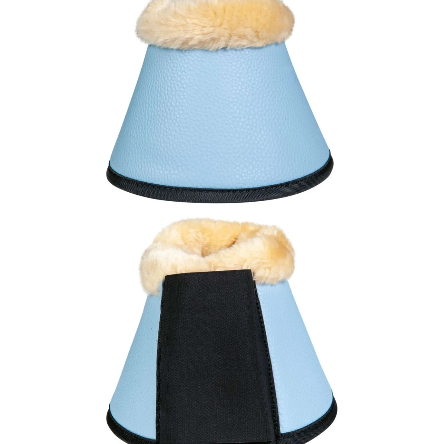 HKM Springschoenen Comfort Premium Fur Babyblauw