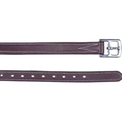 HKM Stijbeugelriemen Flexi 2st Bruin
