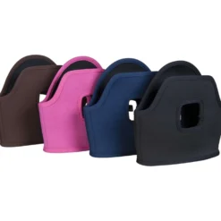 HKM Stijgbeugelhoesjes Softopren Zwart
