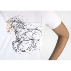 HKM T-Shirt Geometrical Horse Wit