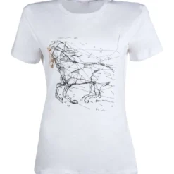 HKM T-Shirt Geometrical Horse Wit