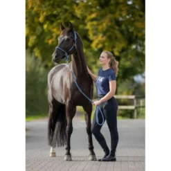 HKM T-Shirt Mirror Donker Blauw