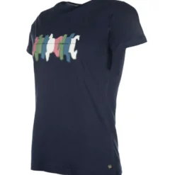 HKM T-Shirt Mirror Donker Blauw
