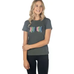 HKM T-Shirt Mirror Grijsgroen