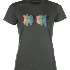 HKM T-Shirt Mirror Grijsgroen