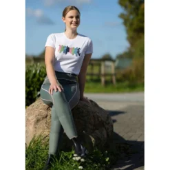 HKM T-Shirt Mirror Wit