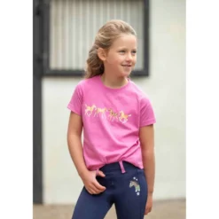 HKM T-Shirt Pony Club Roze