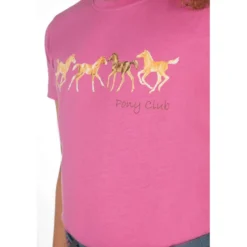 HKM T-Shirt Pony Club Roze