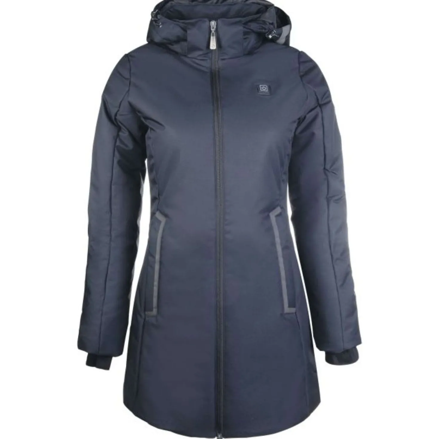 HKM Verwarmde Jas Elegant Donkerblauw