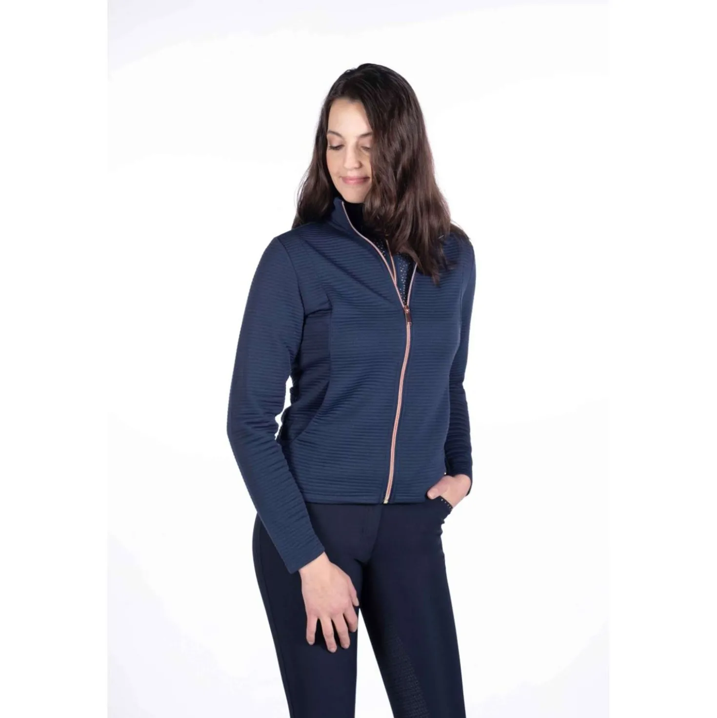 HKM Vest Yvonne Donkerblauw