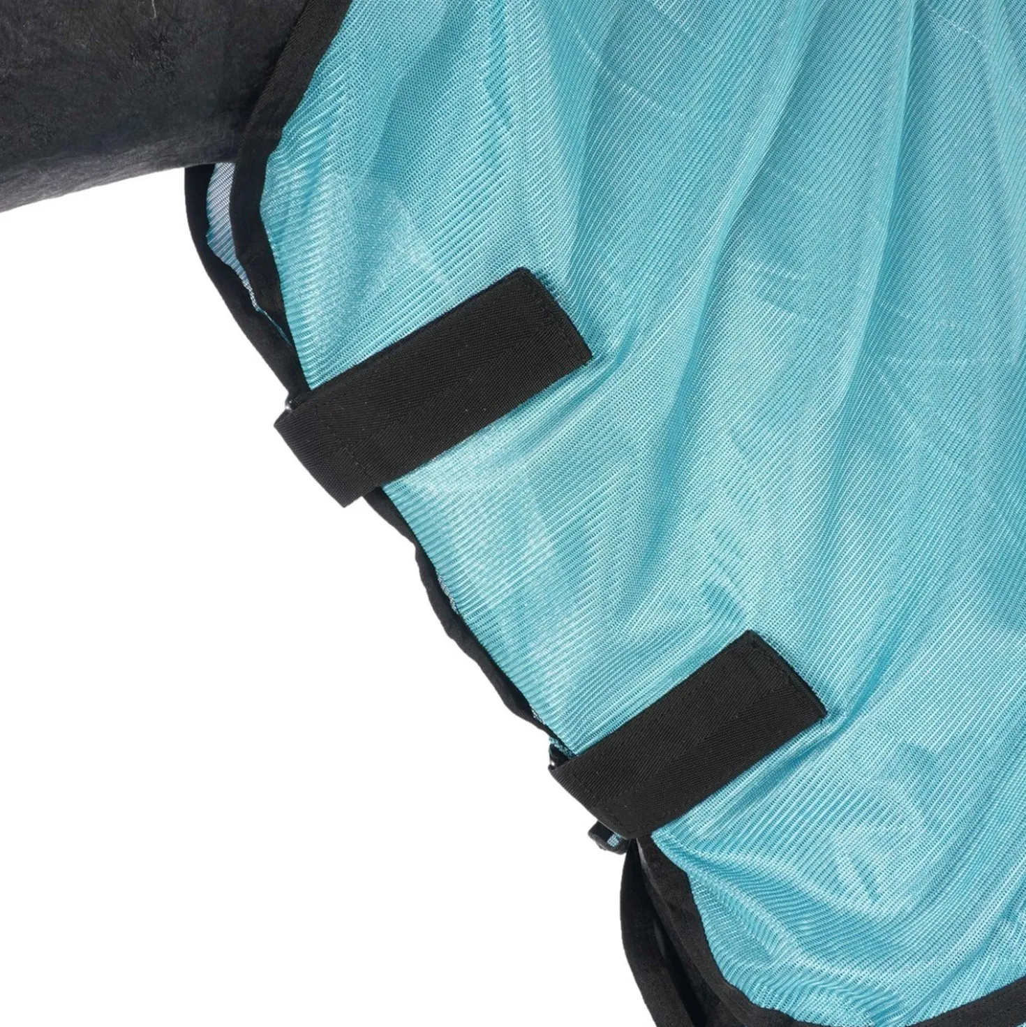 HKM Vliegendeken Aqua met Hals Aqua