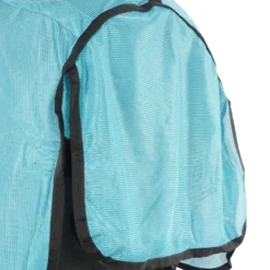 HKM Vliegendeken Aqua met Hals Aqua