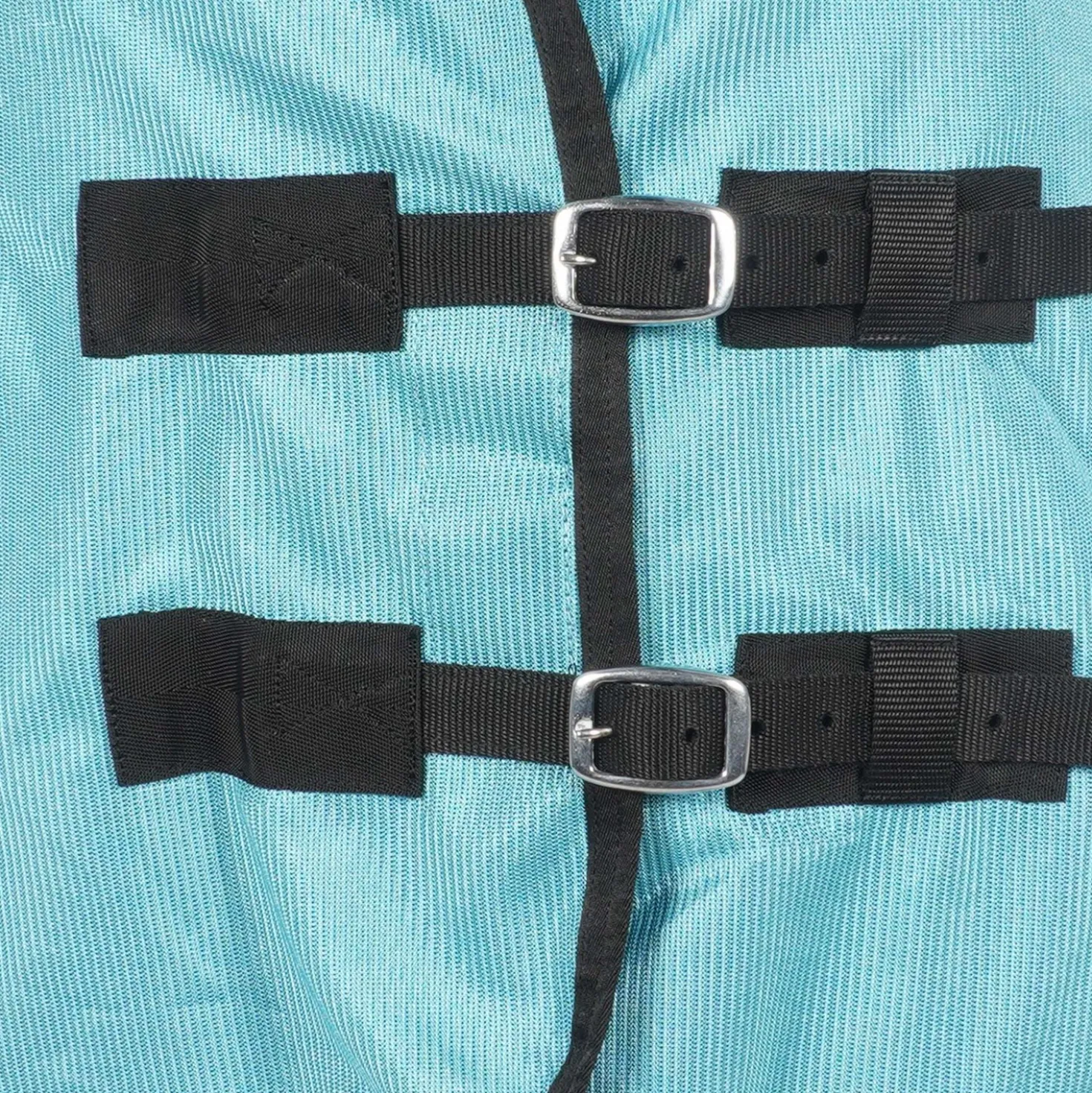 HKM Vliegendeken Aqua met Hals Aqua