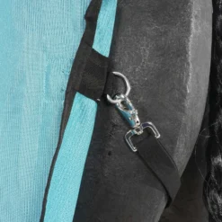 HKM Vliegendeken Aqua met Hals Aqua