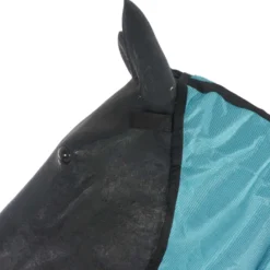 HKM Vliegendeken Aqua met Hals Aqua