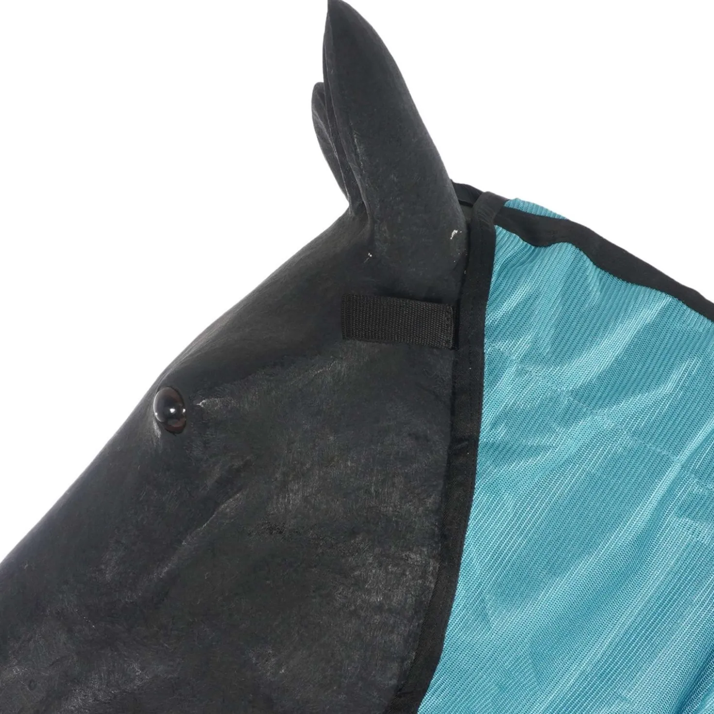 HKM Vliegendeken Aqua met Hals Aqua