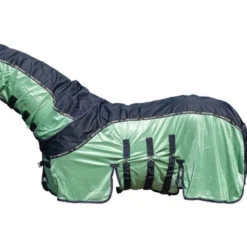 HKM Vliegendeken Comfort Rain Donkerblauw/Groen