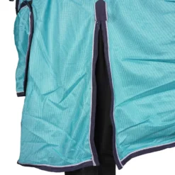 HKM Vliegendeken Lissabon Met Hals Aqua