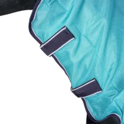 HKM Vliegendeken Lissabon Met Hals Aqua