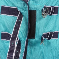HKM Vliegendeken Lissabon Met Hals Aqua