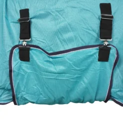 HKM Vliegendeken Lissabon Met Hals Aqua