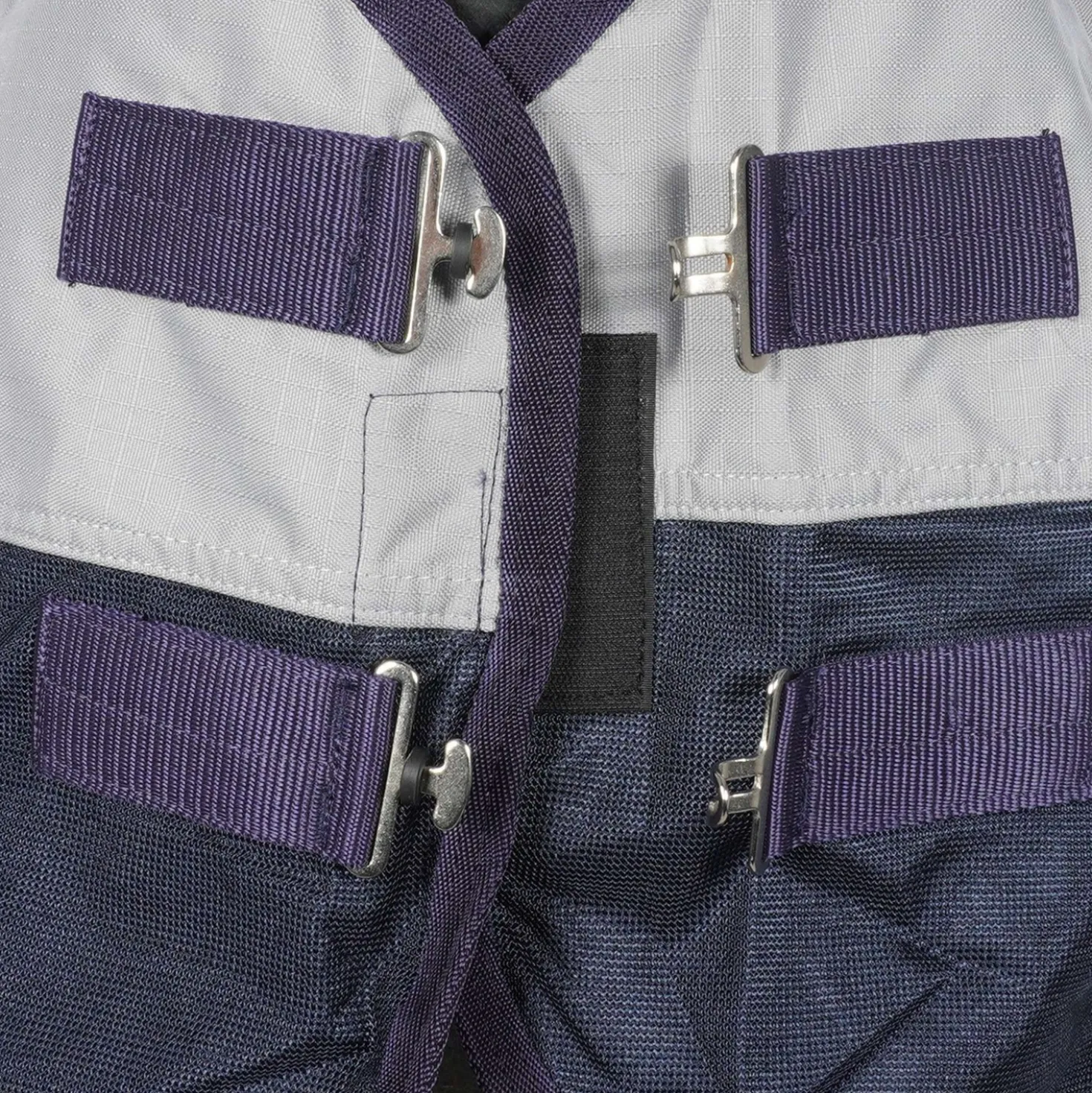 HKM Vliegendeken Rain Donkerblauw/Grijs