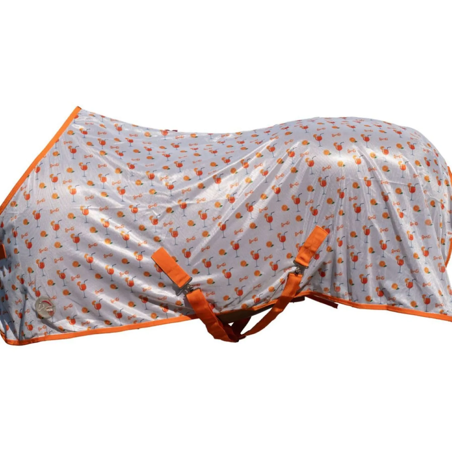 HKM Vliegendeken Splash Oranje