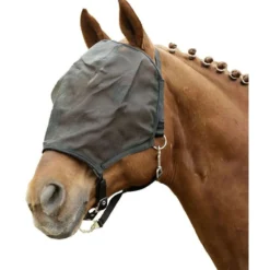 HKM Vliegenmasker Halster Zwart