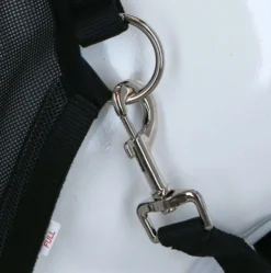 HKM Vliegenmasker Halster Zwart