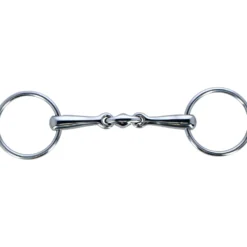 HKM Watertrens Dubbel Gebroken Rvs 16mm RVS