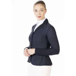 HKM Wedstrijdjasje Mesh Linda Donkerblauw