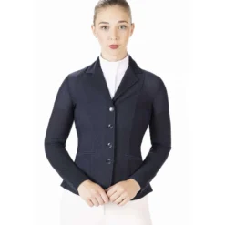 HKM Wedstrijdjasje Mesh Linda Donkerblauw