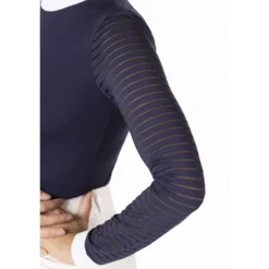 HKM Wedstrijdshirt Monaco Lange Mouw Donkerblauw