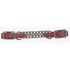 HKM Western Kinketting Dubbel Donkerbruin