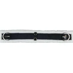 HKM Western Neopreen Singel Teddy Zwart