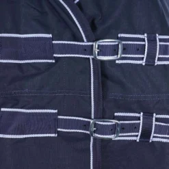 HKM Winterdeken Starter 600D Highneck met Polarfleece 0g Donkerblauw