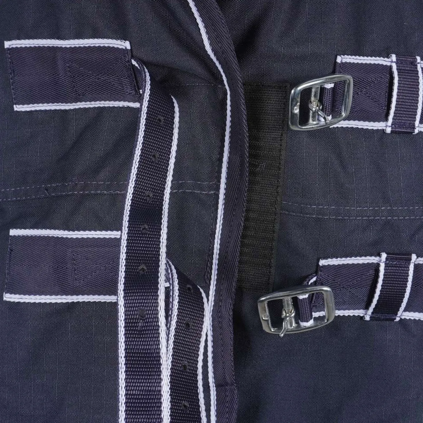 HKM Winterdeken Starter 600D Highneck met Polarfleece 0g Donkerblauw