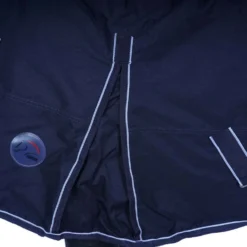 HKM Winterdeken Starter 600D Highneck met Polarfleece 0g Donkerblauw