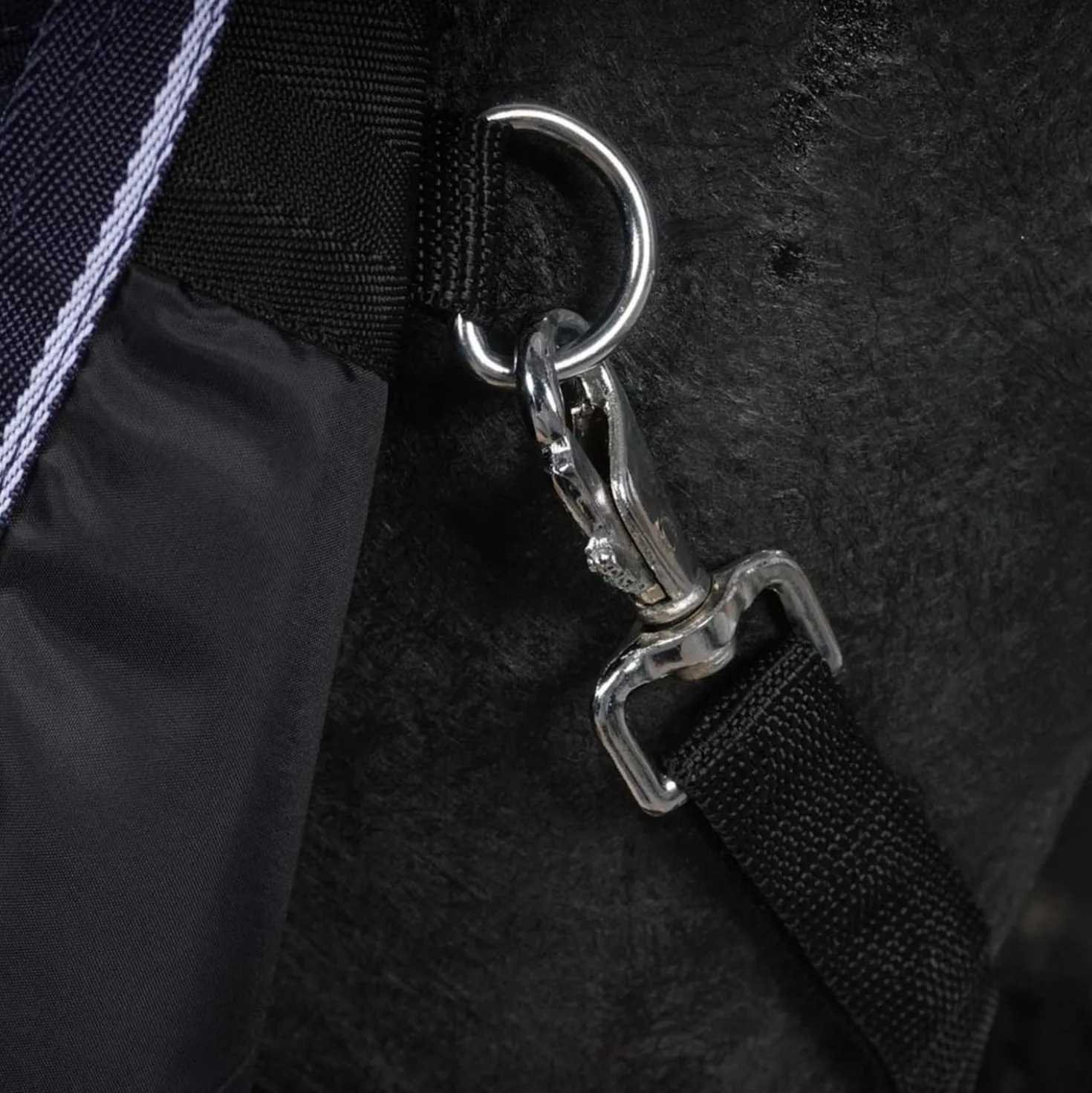 HKM Winterdeken Starter 600D Highneck met Polarfleece 0g Donkerblauw