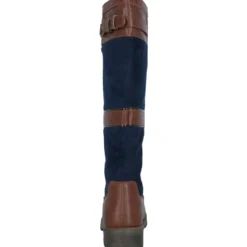 HKM Winterlaarzen Meghan Donkerblauw/Bruin