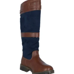 HKM Winterlaarzen Meghan Donkerblauw/Bruin