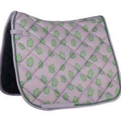 HKM Zadeldekje Naples Dressuur Lila/Groen