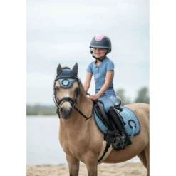 HKM Zadeldekje Nele Veelzijdigheid Rook Blauw