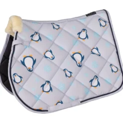 HKM Zadeldekje Pinguïn Veelzijdigheid Grijs/Blauw