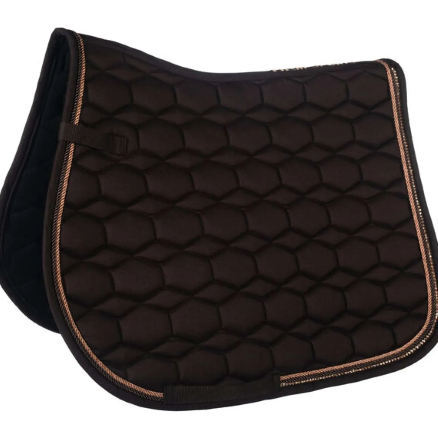 HKM Zadeldekje Rosegold Glamour Veelzijdigheid Bruin/Rosegoud