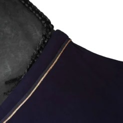 HKM Zweetdeken Rosegold Glamour Donkerblauw/Rosegoud