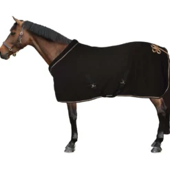 HKM Zweetdeken Rosegold Glamour Zwart/Rosegoud
