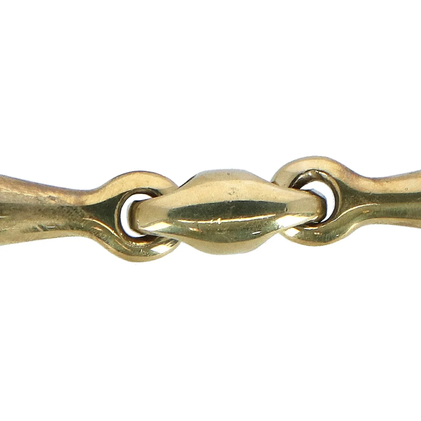 HORKA Bustrens Dubbel Gebroken 14mm Goldbrass